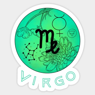 Virgo Emblem Sticker